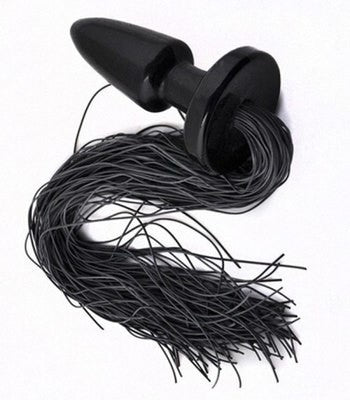 Soft Rubber Tail Anal Butt Plug