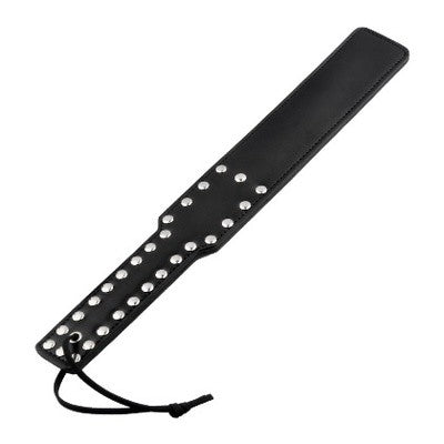 Rivet Studded Leather Spanking Paddle