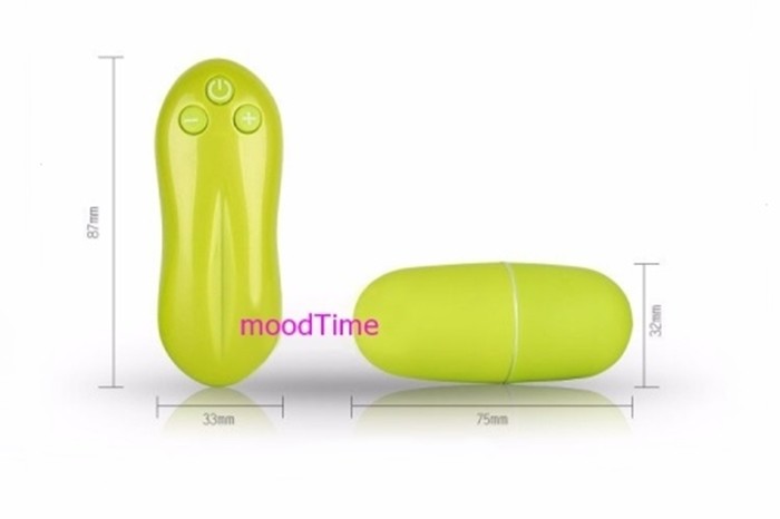 20 Speed Wireless Remote Control Vibrating Egg - Pink