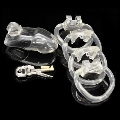 Built In Lock Male Chastity Device