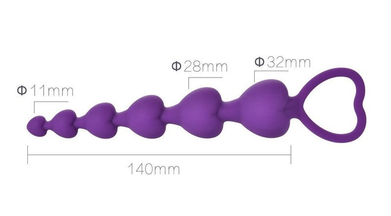 Silicone Anal Balls Butt Plug - Anal Beads