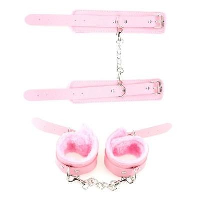 Quality Furry Handcuffs BDSM Bondage