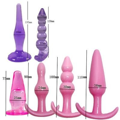 Anal Butt Plug Set - 6pcs