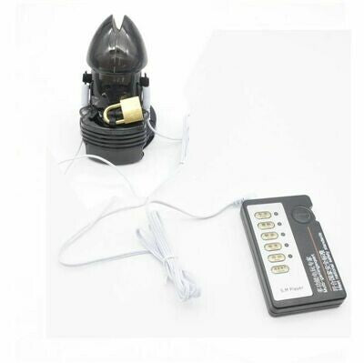 Electronic Pulse Stimulator Penis Chastity Cage