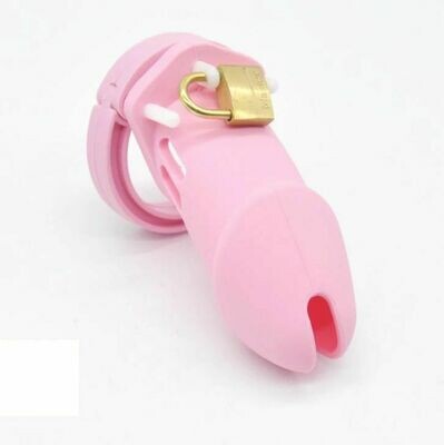 Silicone Male Chastity Penis Cock Cage
