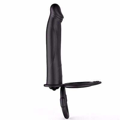 Penis & Balls Ring Double Penetration Vibrator