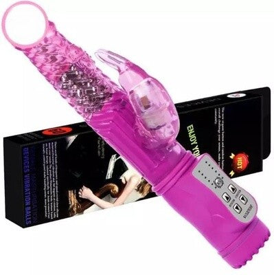 USB Rechargeable Multi Speed Rabbit G-Spot Vibrator