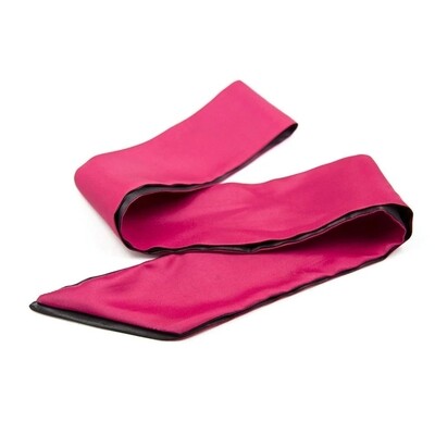 Soft Eye Mask Ribbon Reversible Blindfold