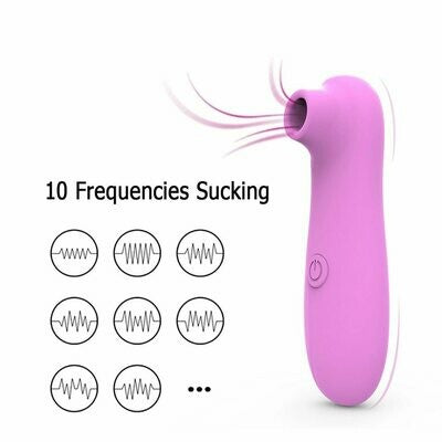 Silicone 10 Modes Nipples Clitoral Sucking Vibrator