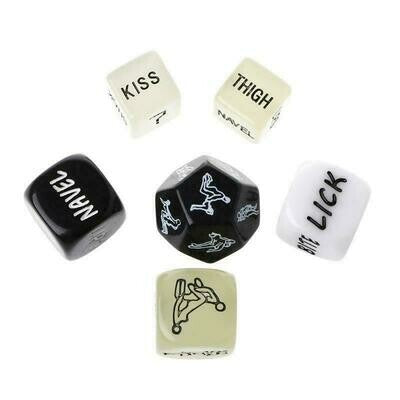6pcs Adult Games Erotic Sex Dice For Couples
