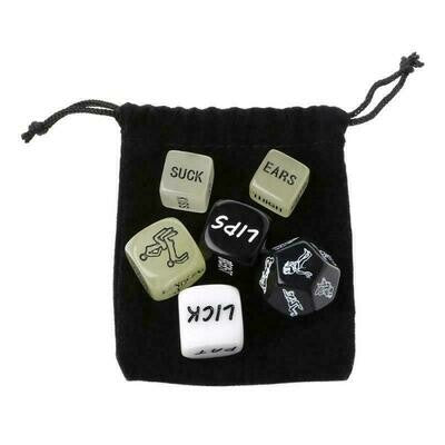 6pcs Adult Games Erotic Sex Dice For Couples