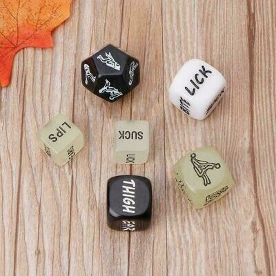 6pcs Adult Games Erotic Sex Dice For Couples