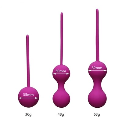 3pcs Set Ben Wa Balls Kegel Balls