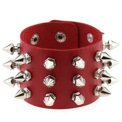 Unisex Gothic BDSM Spikes Punk Bracelet