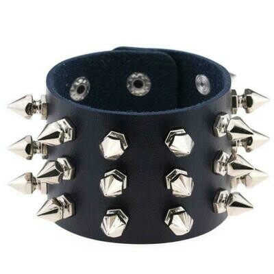 Unisex Gothic BDSM Spikes Punk Bracelet