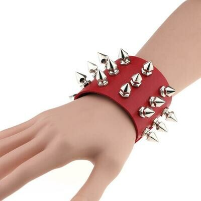 Unisex Gothic BDSM Spikes Punk Bracelet