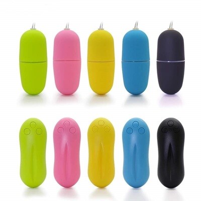 Wireless Remote Control Vibrating Egg - 20 Speed Black