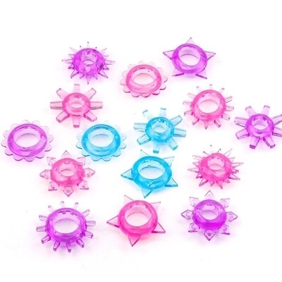 Jelly Cock Ring - Random Color