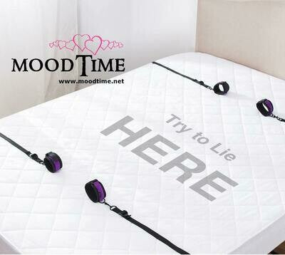 Under Bed Sex Bondage Restraints - Handcuffs Ankle Cuffs Adult Sex Game