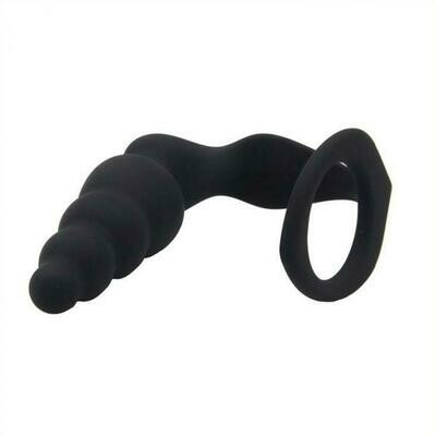 Cock Ring & Butt Plug Prostate Massager
