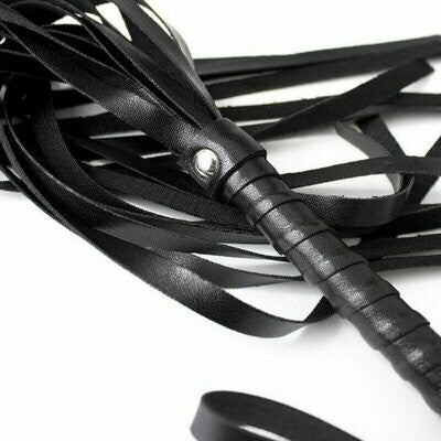 45cm Long PU Leather Whip Flirting Toy