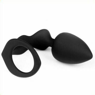 Male Plump Butt Plug With Cock Ring
