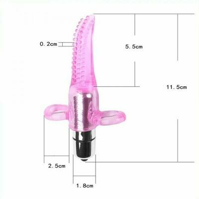 Strong Finger Vibe Tongue Vibrating Massager