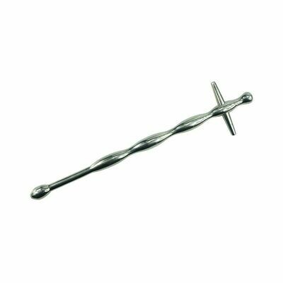 Stainless Steel Cross Male Urethral Probe