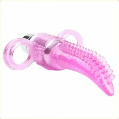 Strong Finger Vibe Tongue Vibrating Massager