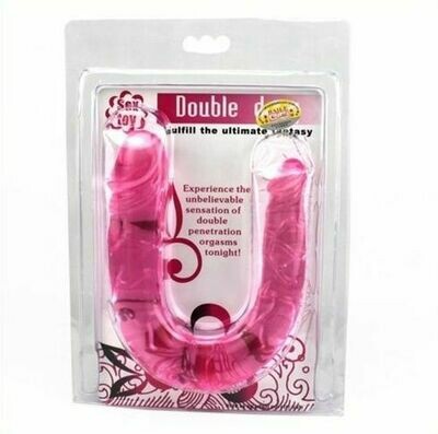 Jelly Double Penetration Dildos Anal Sex Toy - Double Ended Penis