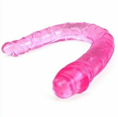 Jelly Double Penetration Dildos Anal Sex Toy - Double Ended Penis
