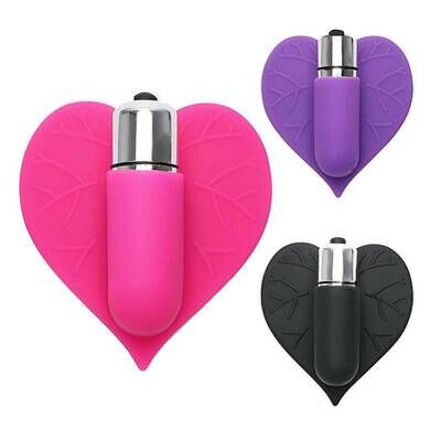 Heart Shape Panty Insert Clitoris Vibrator