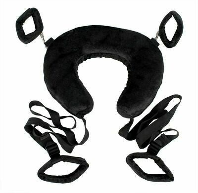 Sex Neck Pillow - Fetish Open Legs And Cuffs Bondage