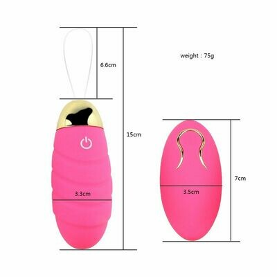 10 Mode Vibration Remote Control USB Rechargeable Vibrating Sex Egg