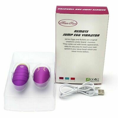 10 Mode Vibration Remote Control USB Rechargeable Vibrating Sex Egg
