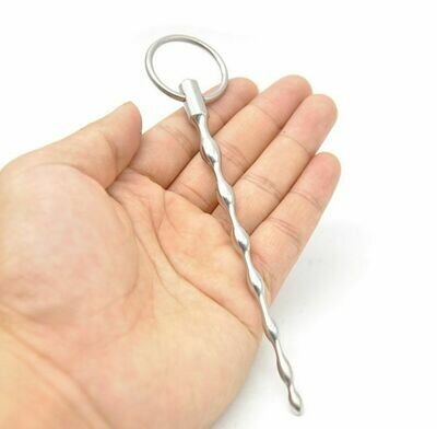 Bumpy Stainless Steel Male Urethral Probe