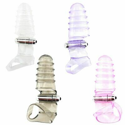 Finger Sleeve Vibrator Female Masturbator
