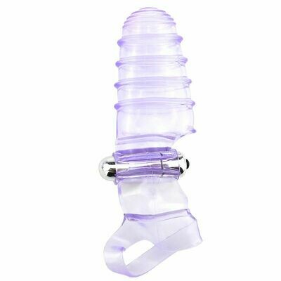 Finger Sleeve Vibrator Female Masturbator