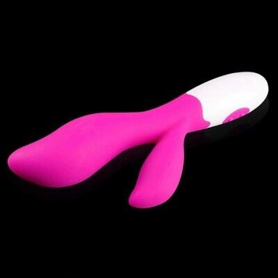 30 Speed Silicone G-spot Vibrator With Clit Stimulation Body Massager