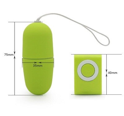 Wireless Remote Control Vibrating Egg - Blue