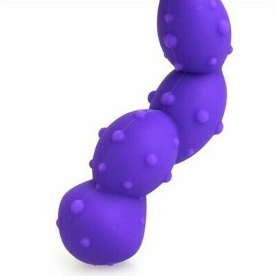 Quality Silicone Bumpy and Curvy Anal Beads