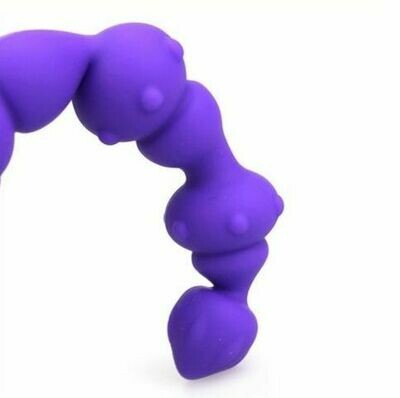 Quality Silicone Bumpy Anal Beads