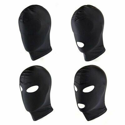 Fetish Open Eyes Hood Bondage - Cosplay Slave Headgear