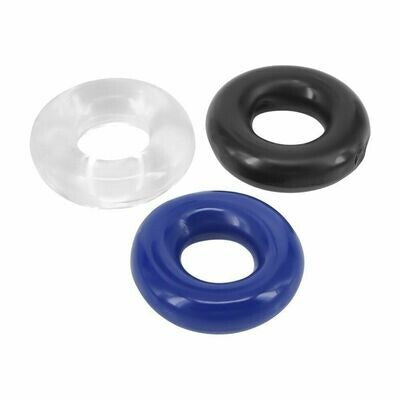 Stay Hard Erection Enhancer 3-Pack Thick Cock Rings