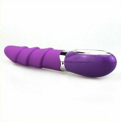 Aphrodisia 10 Speed G-Spot Screw Thread Silicone Vibrator