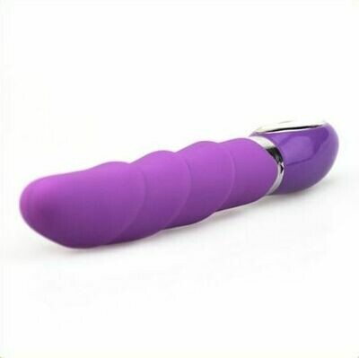 Aphrodisia 10 Speed G-Spot Screw Thread Silicone Vibrator