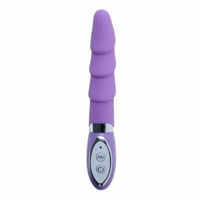 Aphrodisia 10 Speed G-Spot Screw Thread Silicone Vibrator