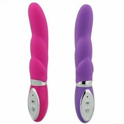 Aphrodisia 10 Frequency Wavy G-spot Silicone Vibrator