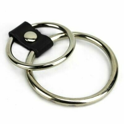 Stainless Steel Cock Rings 2 Rings
