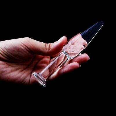 Crystal Glass Butt Plug Slim